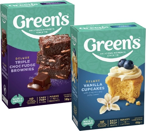 Green's Deluxe Baking Mix 380g-630g