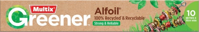 Multix Greener Recycled Alfoil 10 Metres