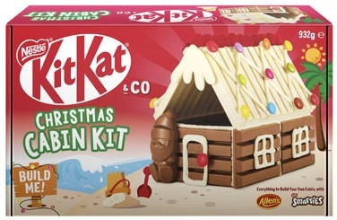 Nestlé Kit Kat Christmas Cabin Kit 932g