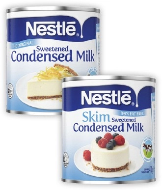 Nestlé Sweetened Condensed Milk 395g-410g