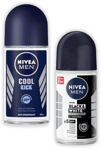 Nivea Men Antiperspirant Roll On Deodorant 50mL