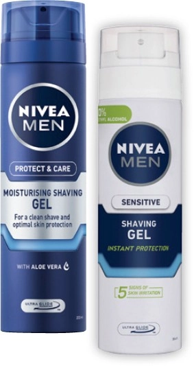 Nivea Men Shaving Gel 200mL