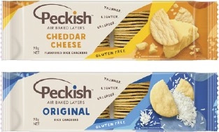 Peckish White Rice Crackers 90g