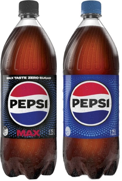 Pepsi or Solo Soft Drink 1.25 Litre