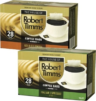 Robert Timms Coffee Bags 24 Pack-28 Pack