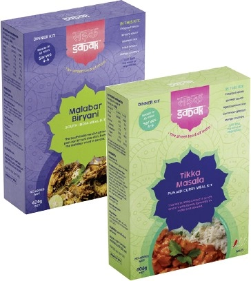 Sadak Indian Meal Kit 600g-624g