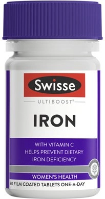 Swisse Ultiboost Iron Tablets 30 Pack