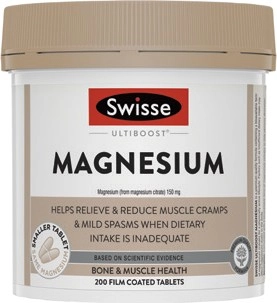 Swisse Ultiboost Magnesium Tablets 200 Pack