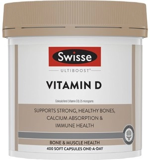 Swisse Ultiboost Vitamin D Capsules 400 Pack