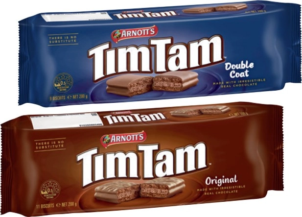 Arnott’s Chocolate Tim Tam Biscuits 160-200g Selected Varieties