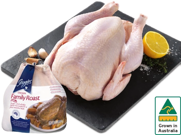 Australian Steggles Whole Family Roast Chicken