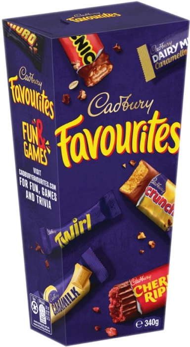 Cadbury Favourites 336-340g or Toblerone Pralines 180g Selected Varieties