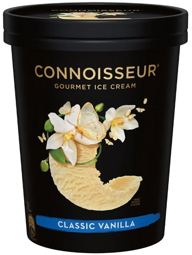 Connoisseur Gourmet Ice Cream 1 Litre Selected Varieties