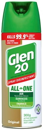 Glen 20 Disinfectant Spray 300g Selected Varieties*