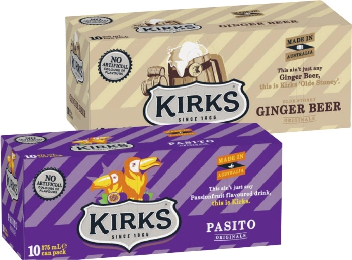 Kirks 10x375mL Selected Varieties