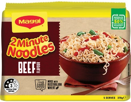 Maggi 2 Minute Noodles 5 Pack Selected Varieties