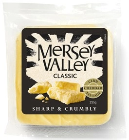 Mersey Valley Vintage Cheddar Cheese 235g Selected Varieties