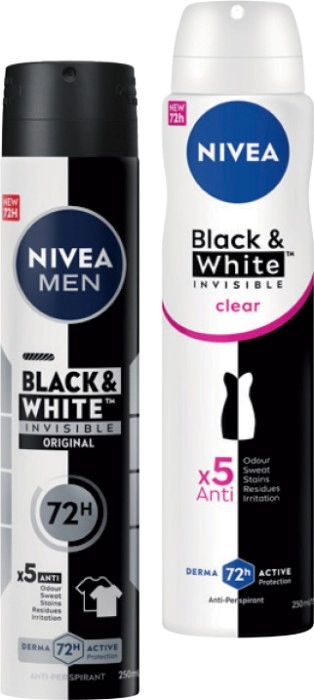 Nivea Anti-perspirant Deodorant 250mL Selected Varieties