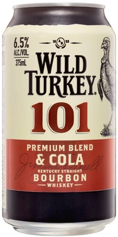 Wild Turkey 101 6.5% Varieties 4 Pack