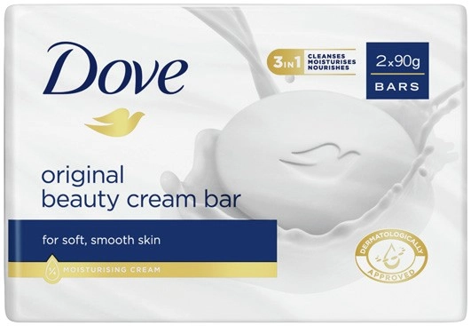 Dove Beauty Cream Bar 2x90g Selected Varieties