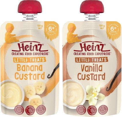 Heinz Baby Food Pouches 120g Selected Varieties