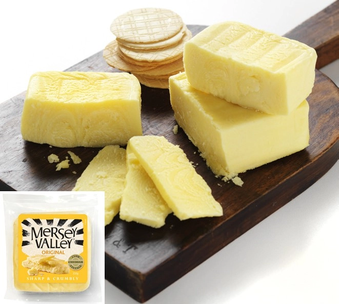 Mersey Valley Vintage Cheddar Cheese 235g Selected Varieties