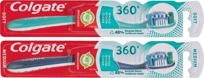 Colgate 360° Toothbrush 1 Pack Selected Varieties