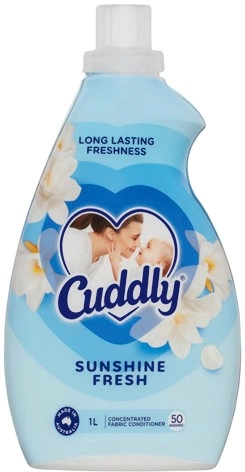 Cuddly Concentrate Fabric Conditioner 850mL-1 Litre Selected Varieties