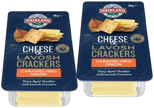 Mainland Cheese & Crackers 36-38g Selected Varieties