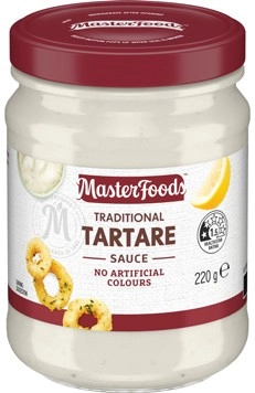 MasterFoods Tartare Sauce 220g, Seafood Cocktail 260g or Mint Jelly 290g