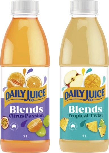 NEW Daily Juice Co 1 Litre Selected Varieties