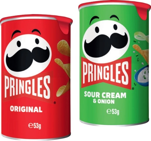 Pringles Chips 53g Selected Varieties