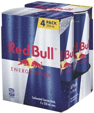 Red Bull Energy Drink 4x250mL Selected Varieties