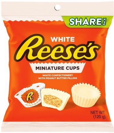 Reese’s Miniature Cups 120-150g, Minis Unwrapped 120g or Hershey’s Choco Balls Share Bag 120g Selected Varieties