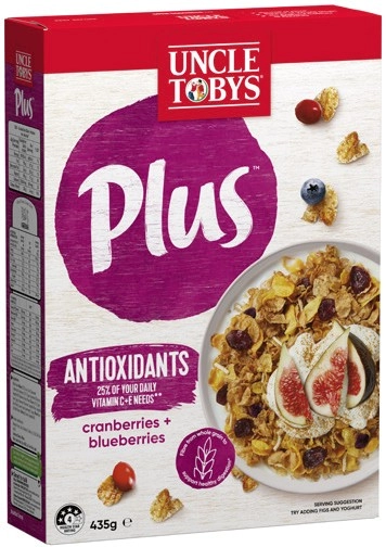 Uncle Tobys Plus 410-435g or Fruity Bites 500g Selected Varieties