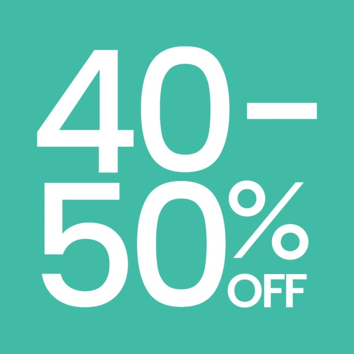 40‑50 % off the Original Price of Selected Dinnerware, Glassware, Barware and Cutlery