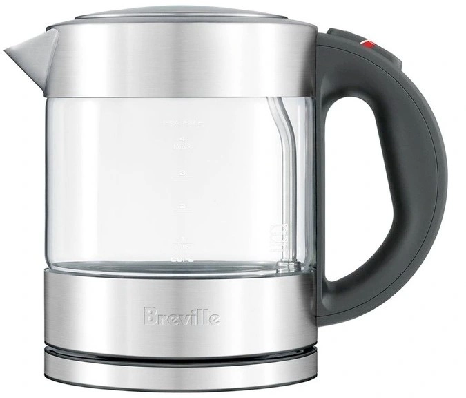 Breville the Compact Kettle in Clear Glass