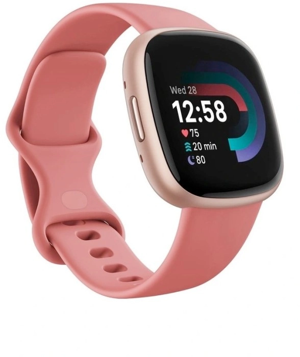 Fitbit Versa 4 in Pink Sand