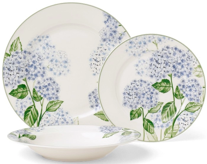 Heritage 12pc Hydrangea Dinner Set