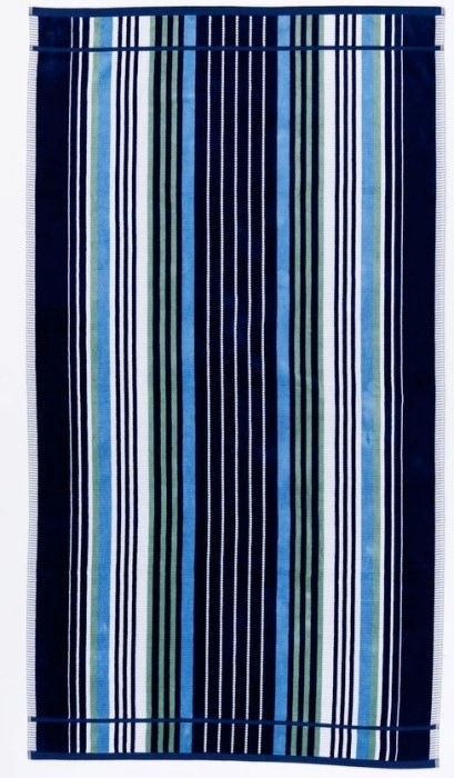 Heritage Hampton Moline Stripe Beach Towel