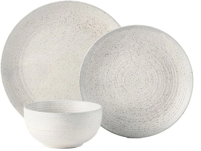 Hottie 12pc Jamie Dinner Set in Stone