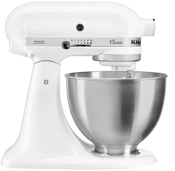 KitchenAid Classic Stand Mixer in White