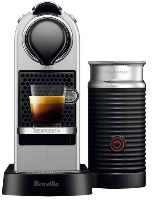 Nespresso by Breville Citiz and Milk Coffee Machine in Silver#