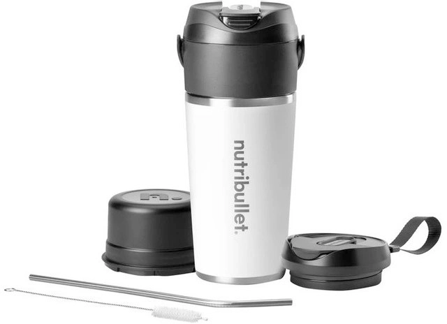 Nutribullet Flip in Stainless White