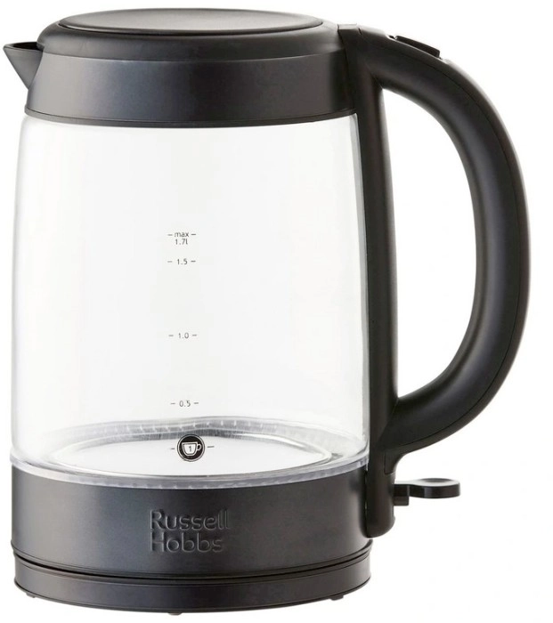 Russell Hobbs Brooklyn Black Glass Kettle