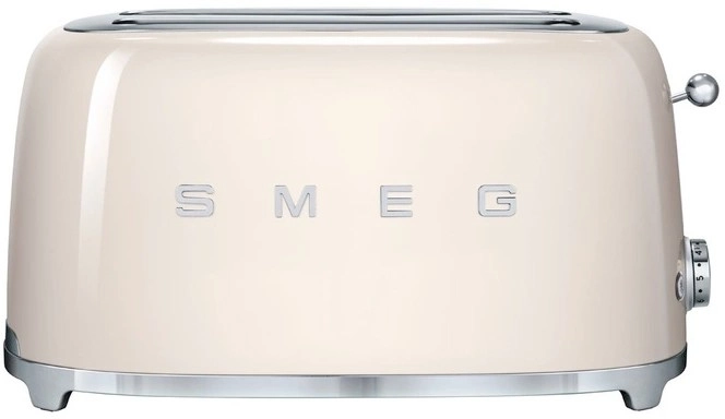 Smeg 50’s Style 4-Slice Toaster in Cream