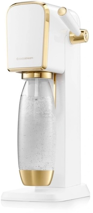 Sodastream Art Gold Spakling Water Maker in White