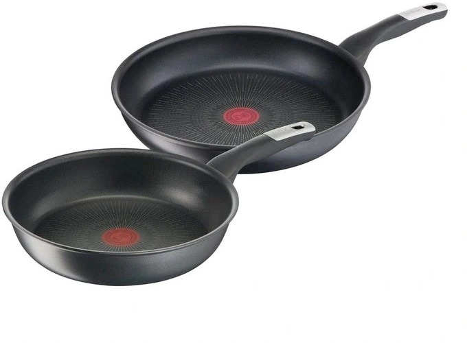 Tefal Unlimited Induction Non‑stick Twin Frypan Set 26cm and 30cm