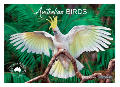 Australian Birds 2025 Calendar