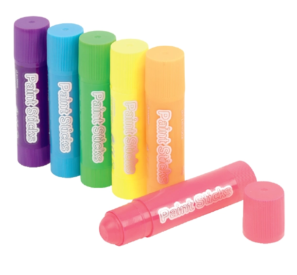 Hobby World Neon Paint Sticks – 6 Pack